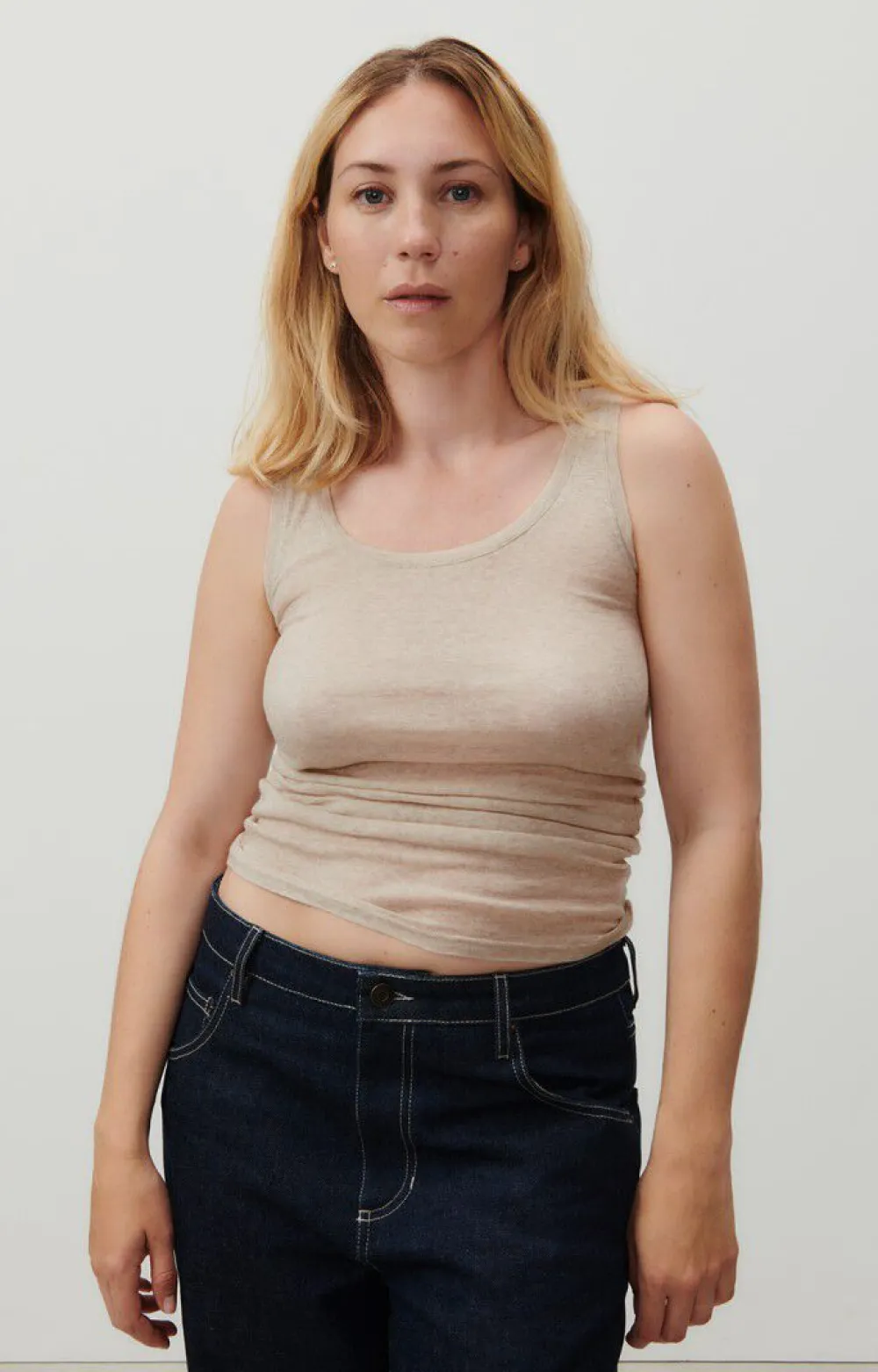 Debardeur Femme Massachusetts*American Vintage Shop