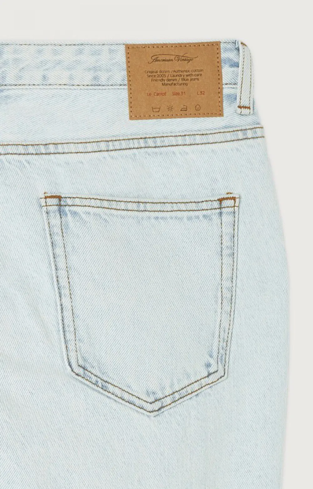Jean Carrot Homme Joybird*American Vintage Best Sale