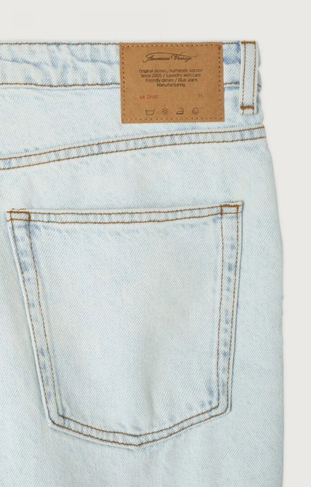 Jean Droit Homme Joybird*American Vintage Hot