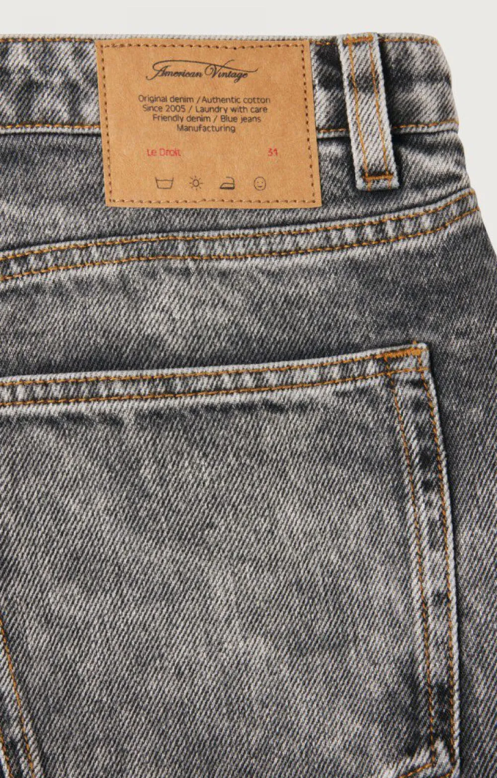 Jean Droit Homme Yopday*American Vintage Sale