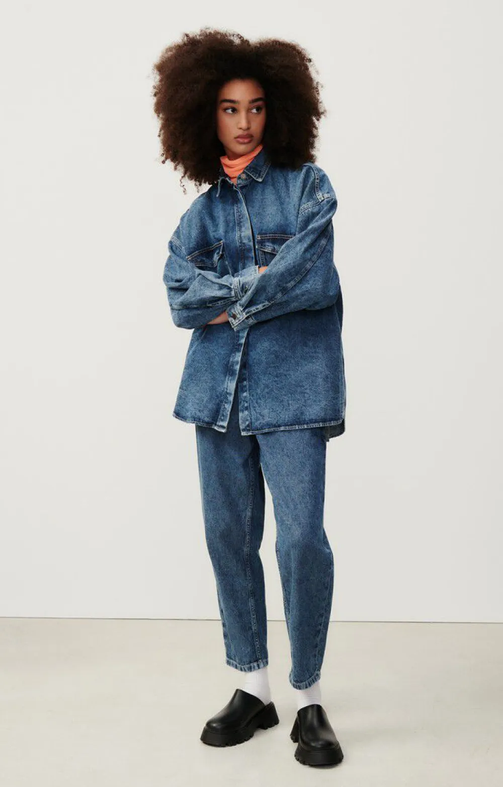 Jean Femme Astury*American Vintage Cheap