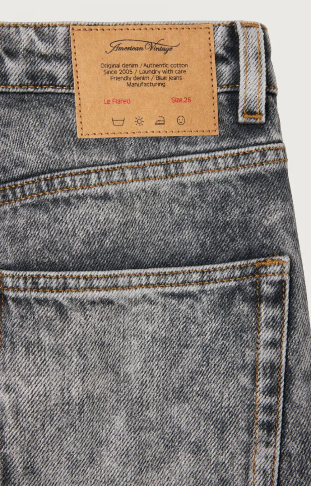 Jean Flare Femme Yopday*American Vintage Fashion