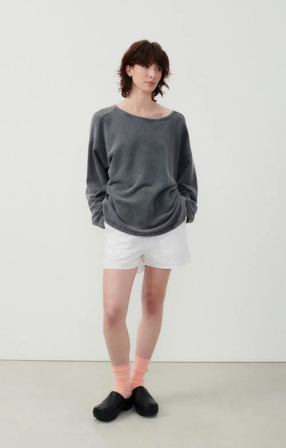 Sweat Femme Hapylife*American Vintage Flash Sale