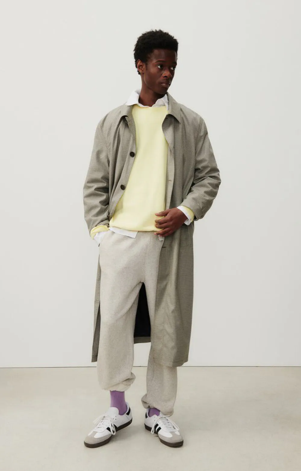 Trench Homme Dofybay*American Vintage Best Sale
