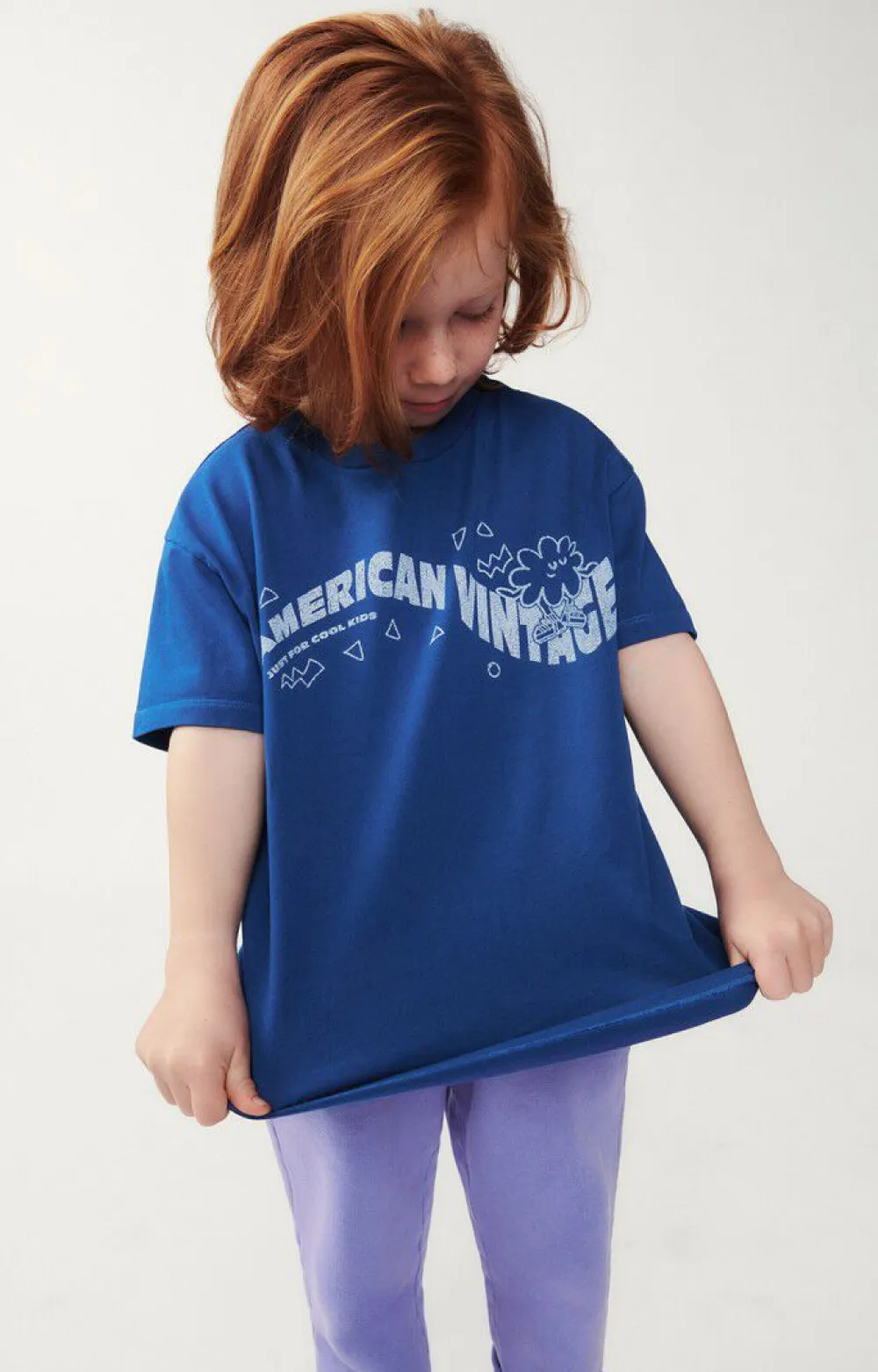 T-Shirt Enfant Fizvalley*American Vintage New