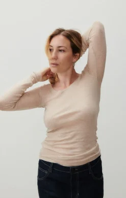 T-Shirt Femme Massachusetts*American Vintage Sale