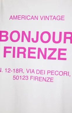 T-Shirt Mixte Firenze*American Vintage Best Sale